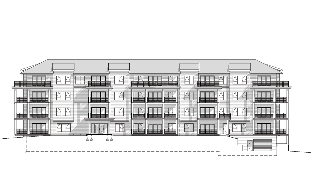 Elevation of Pinehurst Apartments